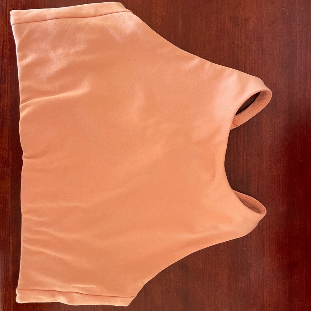Girlfriend collective pink bra